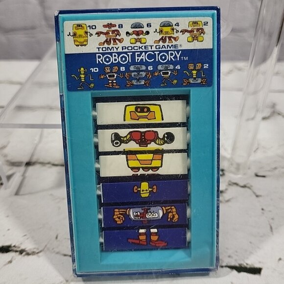 TOMY Other - Vintage 70s Tomy Robot Factory Pocket Game #7029 Rare Working